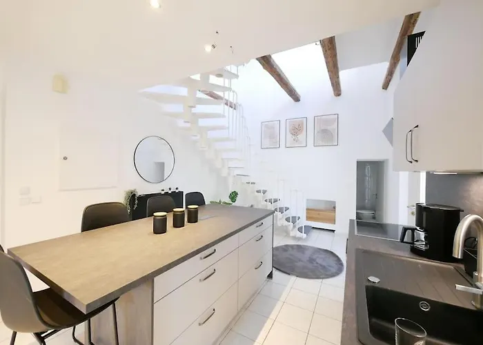 110 M2, Dachterrasse, Kueche, Zentral, Ruhige Lage * 帕德博恩